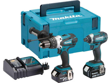 Makita DLX2145TJ 18V LXT Combi Drill and Impact Driver Kit with Batteries