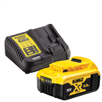 Dewalt 5 Ah Battery and Fast Charger