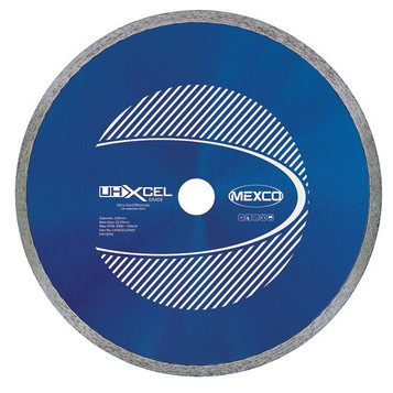 Mexco UHXCEL23022 230MM 22.23MM Bore Ultra Hard Materials XCEL Grade Diamond Blade