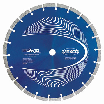 Mexco GPX1030020 300mm Concrete X10 Diamond Blade