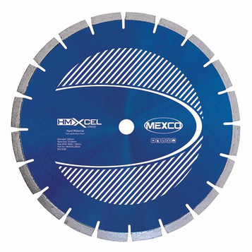 Mexco HMXCEL30020 300MM 20MM Bore Hard Materials XCEL Grade Diamond Blade