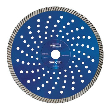 Mexco DTXCEL23022 230MM 22.23MM Bore Dual Purpose-Turbo XCEL Grade Diamond Blade