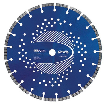 Mexco TPXCEL30020 300 20MM Bore Tri-Purpose XCEL Grade Diamond Blade