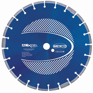 Mexco ALXCEL3501025 350MM 10MM Width XCEL Grade Asphalt Looping Diamond Blade