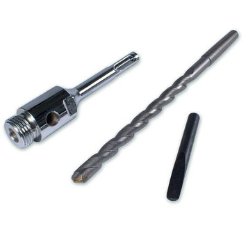 Mexco A10SDSPK80 SDS Adaptor Pack w/ Drift Key and 175MM A-Taper Guide Rod