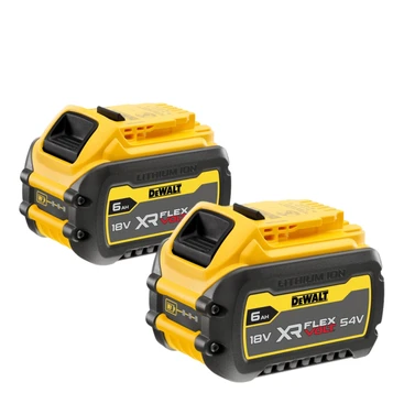 Dewalt 2 Pack DCB546 6 Ah Batteries