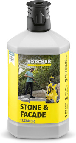 Karcher Stone Cleaner 3-In-1 Plug & Clean (1 litre)