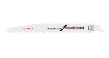 Bosch S3456XF BIM Progressor Reciprocating Saw Blade for Wood Metal
