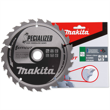 Makita Specialized 165mm x 20mm x 25T Efficut Blade B-62985