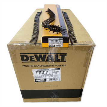 Dewalt 3.5 x 35mm Coarse Thread Collated Drywall Screws Black Box 10 x 1000 PK (Master Carton)