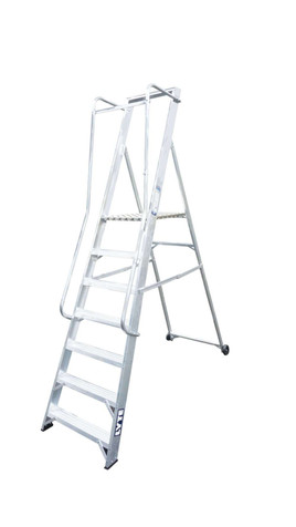 Lyte 7 Tread Professional Widestep Aluminium EN131-2