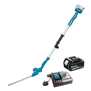 Makita Pole Hedge Trimmer DUN461WRT 18v LXT 46cm - 1 X 5.0AH Battery