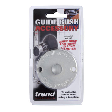 Trend Trend 16mm Guide bush - the essential guide bush for use with Trend Hinge Jigs.