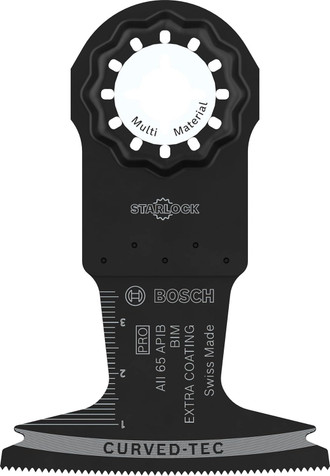 Bosch PRO AII 65 APIB Multitool Blade, 65x40 mm, pack of 5, 2608669079