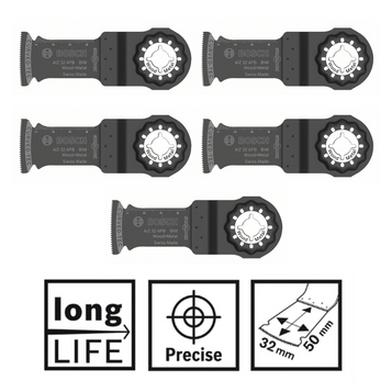 5x Bosch Starlock AIZ 32 APB BIM Wood+Metal C-Tec