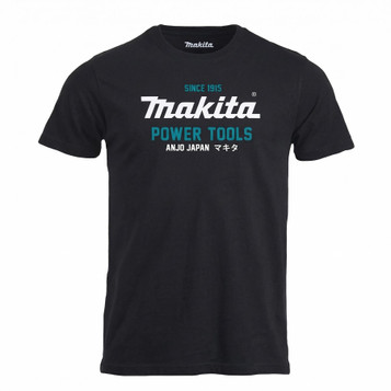 Makita 98P237-M T-Shirt Black – Size Medium