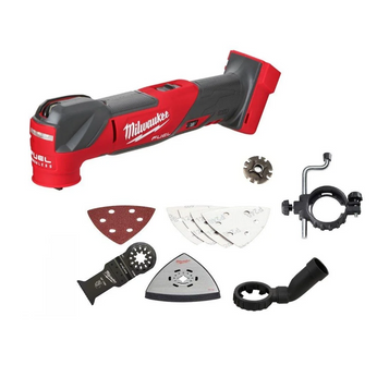 Milwaukee M18 FUEL FMT-0 18V Brushless Oscillating Multi Tool (Body Only + Accessories)