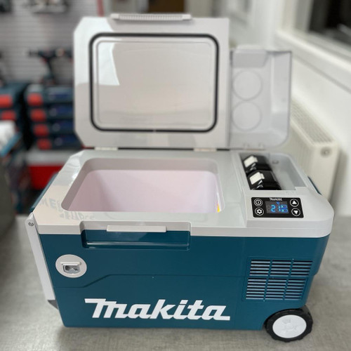 Makita DCW180Z 18v LXT 20L Cooler & Warmer Cool Box Wheeled + 5.0
