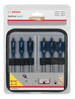 Bosch 6pc Self Cut Speed Flat Wood Drill Bit Set - 2608595425