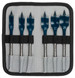 Bosch 6pc Self Cut Speed Flat Wood Drill Bit Set - 2608595425