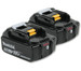 Makita BL1850 18v 5.0Ah Li-ion LXT Battery Pack of 2