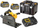 DeWalt DCS520T2-GB 54V XR FLEXVOLT 2x6.0Ah Li-ion Plunge Saw in T-STAK