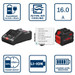 Bosch GBA 18v ProCORE Starter Set 2x 12.0Ah Batteries & GAL 18 V-160 C Charger 1600A016GZ