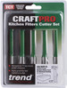 TREND 1/2" Router Cutters C153 x 5 pieces CR/KFP/5