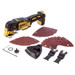 Dewalt DCS355M1 Oscillating Multi-Tool 18V li-ion Cordless Brushless (1 x 4Ah Battery) with 35 Accessories