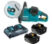 Makita DCE090T2X1 Twin 18v / 36v 9" Cordless Brushless Disc Cutter Saw - 2 X 5.0AH