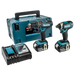 Makita DLX2131TJ 18V Li-ion LXT DHP482 Combi and DTD152 Impact KIT (2 X 5.0ah)
