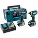 Makita DLX2131TJ 18V Li-ion LXT DHP482 Combi and DTD152 Impact KIT (2 X 5.0ah)