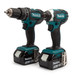 Makita DLX2131TJ 18V Li-ion LXT DHP482 Combi and DTD152 Impact KIT (2 X 5.0ah)