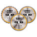 Dewalt DT1964QZ 3 Pack 305MM Series 30 Circular Saw Blade 24T/48T/60T