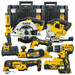 DeWalt DCK665P3T XR Compact 6 Piece Wood Working Kit 18V 3 x 5.0Ah Li-ion