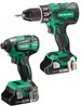 HiKOKI Combi Drill Impact Driver Twinpack 18V Brushless - KC18DBFL2JDZ