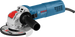 Bosch GWX 750-115 X-LOCK 4 1/2" Angle Grinder 110V with 3 X-LOCK Blades