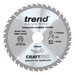 Trend 190mm Craft Saw Blade Variety Pack of 3 CSB/190/3PK