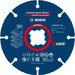 Bosch Expert X-LOCK Carbide Multi Wheel Cutting Disc 115 mm, 1 mm, 22.23 mm