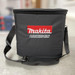 Makita 10" 225mm Black Canvas Nylon Cube Bag Tool Bag + Shoulder Strap - 831373-8