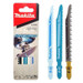 Makita Super Express Three Pack Wood Metal Jigsaw Blade Set B50/B51/B52 B-06292