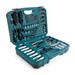 Makita 87 Piece General Maintenance Socket Screwdriver Bit Set In Case - E-08458