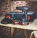 Bosch GSB 18V-55 Brushless Combi Drill Kit with 2 x 4Ah Batteries in Case