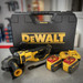 Dewalt Angle Grinder DCG460X2-GB 54v XR Flexvolt Brushless 230mm - 2 x 9Ah in kit box