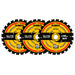 3 x DeWalt DT10624 165mm 24T 20mm Elite Cordless Circular Saw Blade