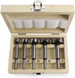 Makita D-47363 5 Piece Forstner Wood Drill Bit Set In Wooden Case 15,20,25,30,35