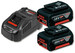 Bosch 2 x GBA 18v 5.0 Ah + 1 x GAL 1880 CV charger 1600A00B8K