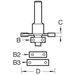 Trend Biscuit jointer set C152X1/4TC