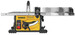 DeWalt DWE7485 Compact Table Saw 1850W 110V with DE7400 Rolling Saw Workstation