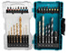 Makita 29 Piece Wood, Metal, Brick Drill Bits & Screwdriver Bits In Case - E-07054